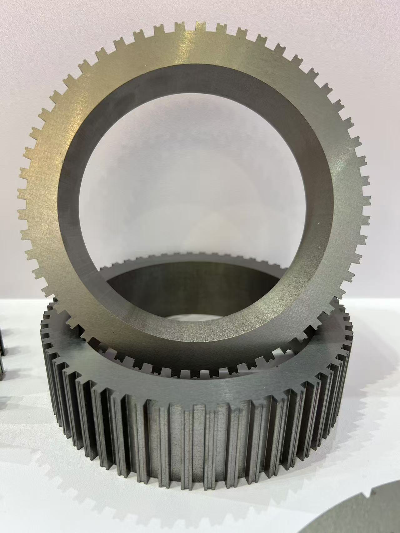 What is the function of the drive motor iron core?